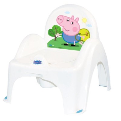  TEGA Nočník - židlička Peppa Pig modrá
