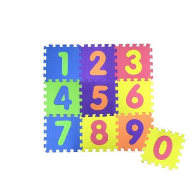 COSING EVA Puzzle Mat - Numbers 10pcs