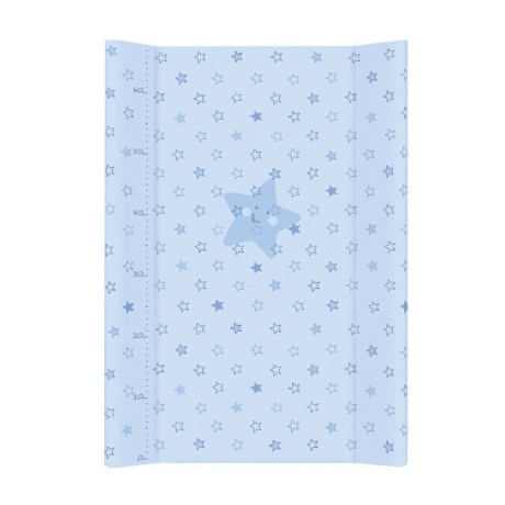 Ceba Baby Přebalovací podložka měkká 70 cm profilovaná - Hvězdy modrá