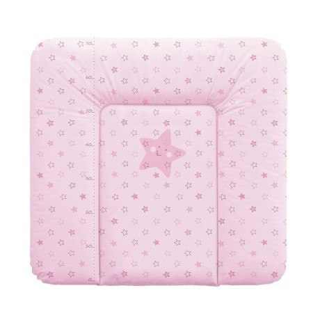 Ceba Baby Přebalovací podložka 75 x 72 cm - Hvězdy růžová